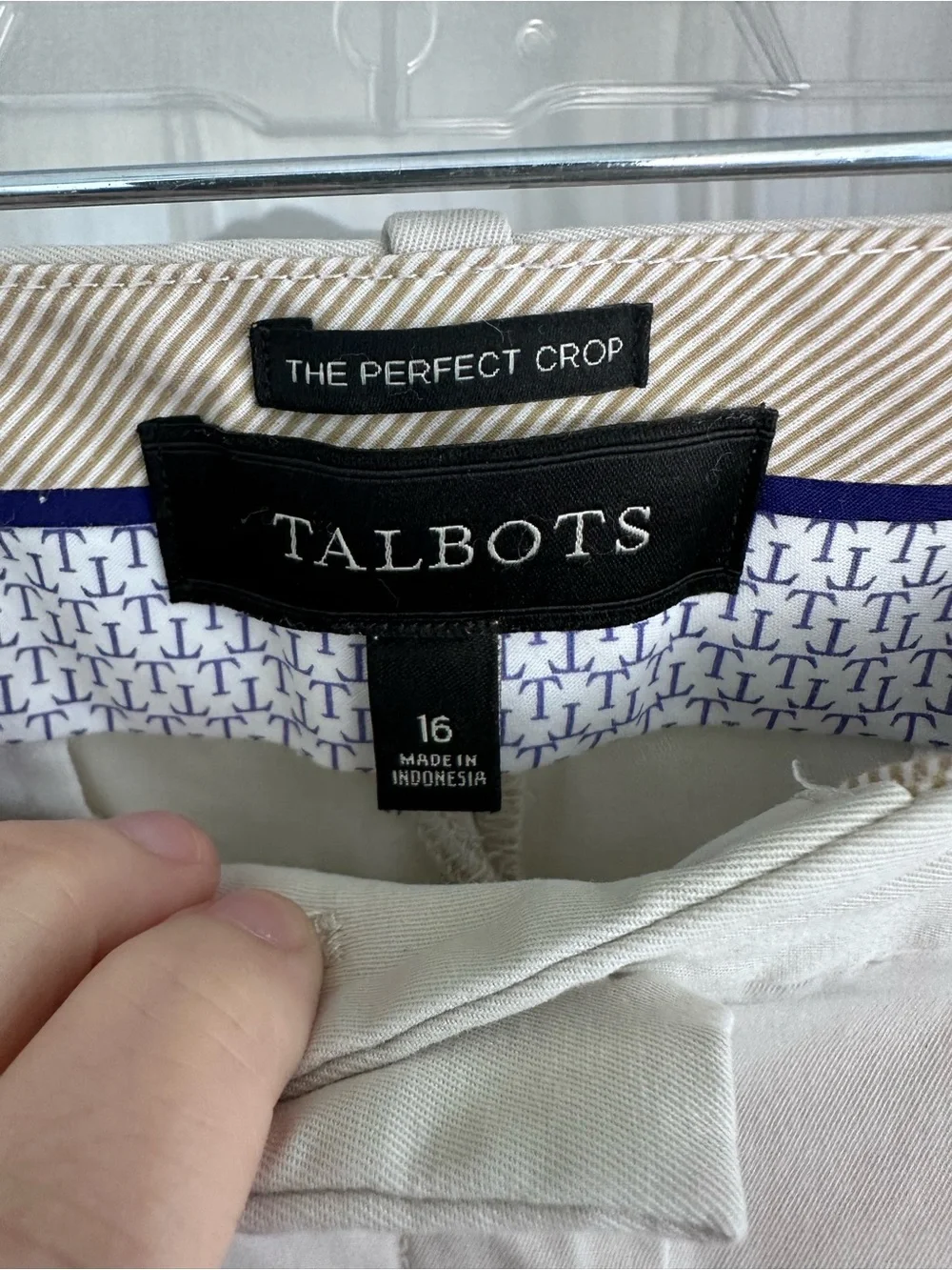 Talbots perfect crop